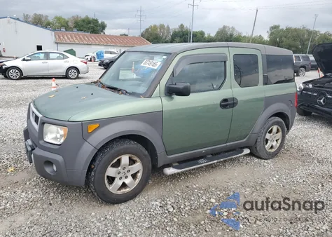 2004 Honda Element Ex из США, поврежденный, VIN 5J6YH28584L013519
